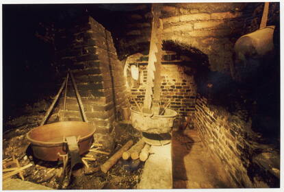 Rauchküche des Rathauses