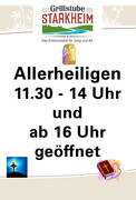 Öffnungszeiten Allerheiligen
