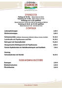Öffnungszeiten Empfehlenkarte KW 43-2022