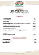 Preise Inklusive 7 % MwSt.
