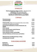 Öffnungszeiten Speisekarten Pfingsten 2022